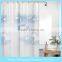 Beautiful swan Printed various colors Design Bathroom PEVA Shower Curtain