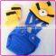wholesale baby crochet minion outfit photo props