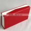 Available folding paper box with a magnet on the both sides of openging for top-end necklace