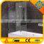 high quality 8mm tempered shower door glass with straight polished edges and cut-outs