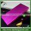 High efficiency outdoor 12000mah external portable power bank portable