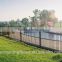 Steel welded security swimming pool fence