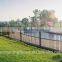 Steel welded security swimming pool fence