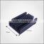 Anodized black surface treatment for Aluminum Heatsink radiators extruded profiles