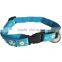 Custom Wholesale Breakaway Pet Belt Printing Trainer Nylon Dog Collar Alarm Polo Ralph Leash Buckle