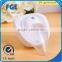 White Automatic Soft White LED Night Light