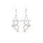 Unique Design Sex Symbol Sliver Plated Dangle Vintage Earring for Women