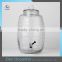 High Quality Mason Glass Jar Dispenser Round Storage Glass Jars With Tap