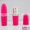 Hot sale empty plastic bullet shape lipstick case