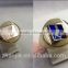 China supplier gold custom masonic signet ring