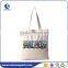 custom reusable cotton shopping bag with screen printing