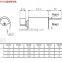 High Vibrating Speed 1.5 Volt DC 9000rpm Mini Coreless Motor for Industrial Robot