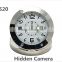 Wholesale Stainless Steel Wireless Motion Detection Video Recording Clock Mini Spy Camera Hidden