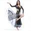 Wuchieal New design Sexy Women Lace and Silk Satin Belly Dance Dress