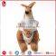 Dressed Cute Mom And Baby Stuffed Plush Toys Kangaroo Wholesaler