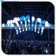 dmx rgb winch floating sphere colorful/ DMX512 kenetic sphere ball