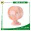 Colorful plastic hand fan table air cooling fan