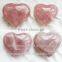 Hot Sale Natural Rose Quartz Crystal Heart for Wedding Gifts