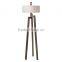 2017 hotel decorative modern floor light in chrome or nickel finish for inn decor high end standing reading lamp