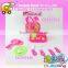 Plastic DIY set role play cooking toys kitchen toys set for kid