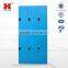 6 Door Electronic Lock Lockers/Colourful Electronic Lock Steel Locker Cabinet