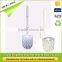 Detachable toilet brush brush head, easy clean flush toilet brush, long handle cheap toilet brush
