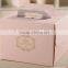 custom food packaging box/ cake packaging printing box with ribbon/ food packaging box christmas wholesale