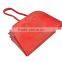 12 inches red iron carbon steel metal dustpan