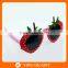 Strawberry party red glasses funny party sunglasses for lady