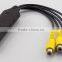 4CH USB 2.0 Video Capture Adapter DVR Card Easier Cap Card Audio AV Video Converter Capture Card Support Window XP/Vista/Win7