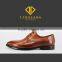 Leather Point Men Shoes Leather Shoes Wooden Sole Man Made Sole Shoes