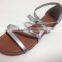 Uniseason Fancy PU Material China New Model Low Price Ladies Sandals
