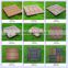 Waterproof Good quality Anti-UV WPC Flooring Wood Plastic Composite Decking non-slip wood composite decking tiles