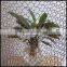 Decorative ring wire mesh curtain for living room divider curtain
