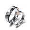 4MM-6MM Stainless Steel Graved Love's Heart Ring Fashion Couple Ring Wedding Jewelry 6260451