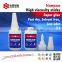 1500cps high viscosity super glue cyanoacrylate instant adhesive for mdf kit in 20g