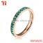 12 pcs of 316L surgical stainless steel rings as christmas gift cubic zirconia,cz stone to your best friends