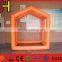 Portable removable inflatable cage, inflatable washroom tent