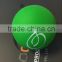 Customized Rubber massage ball/hard lacrosse ball with diameter 6.4cm 12.5cm wieght 147g