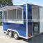 2016 Factory direct sale JX-FS300 hand push food cart with wheel for sale