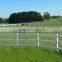 PVC Horse Rail Fence, black horse fencing post rail korea/ paineis de vedacao em pvc