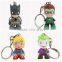 custom make pvc keychain toys,custom design 3d pvc keychain figures,make custom character 3d pvc keychain