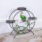 2016 Factory Custom Handmade Colorful Wrought Iron Flower Pot Stand