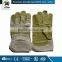 JX68E510 Hot Sale Industrial Welding Yellow Leather Work Glove