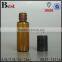 15ml 18ml 20ml glass roller bottle orange color glass roller bottle olive oil stainless steel ball glass roller bottle