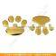 3d chrome logo sticker custom printing sticker badge w/epoxy coating