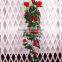 artificial rose flower vine for dec