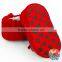 Plain Red Baby Girls Shoes Winter Soft Sole Prewalker Wholesale Baby Crib Shoes