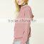 Latest Design Sweatshirt Long Sleeves Ribbed Trim drawstring Distressed Hoodie, Blank High Quality Hoodies Wholesale