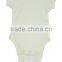 Organic Cotton Baby breathable body suit and Baby Cartoon Body Suit with plain white organic cotton protective body suit